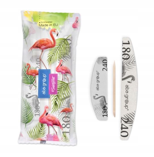 

Aba Group Pilnik 180/240 Slim Zestaw 11 Manicure