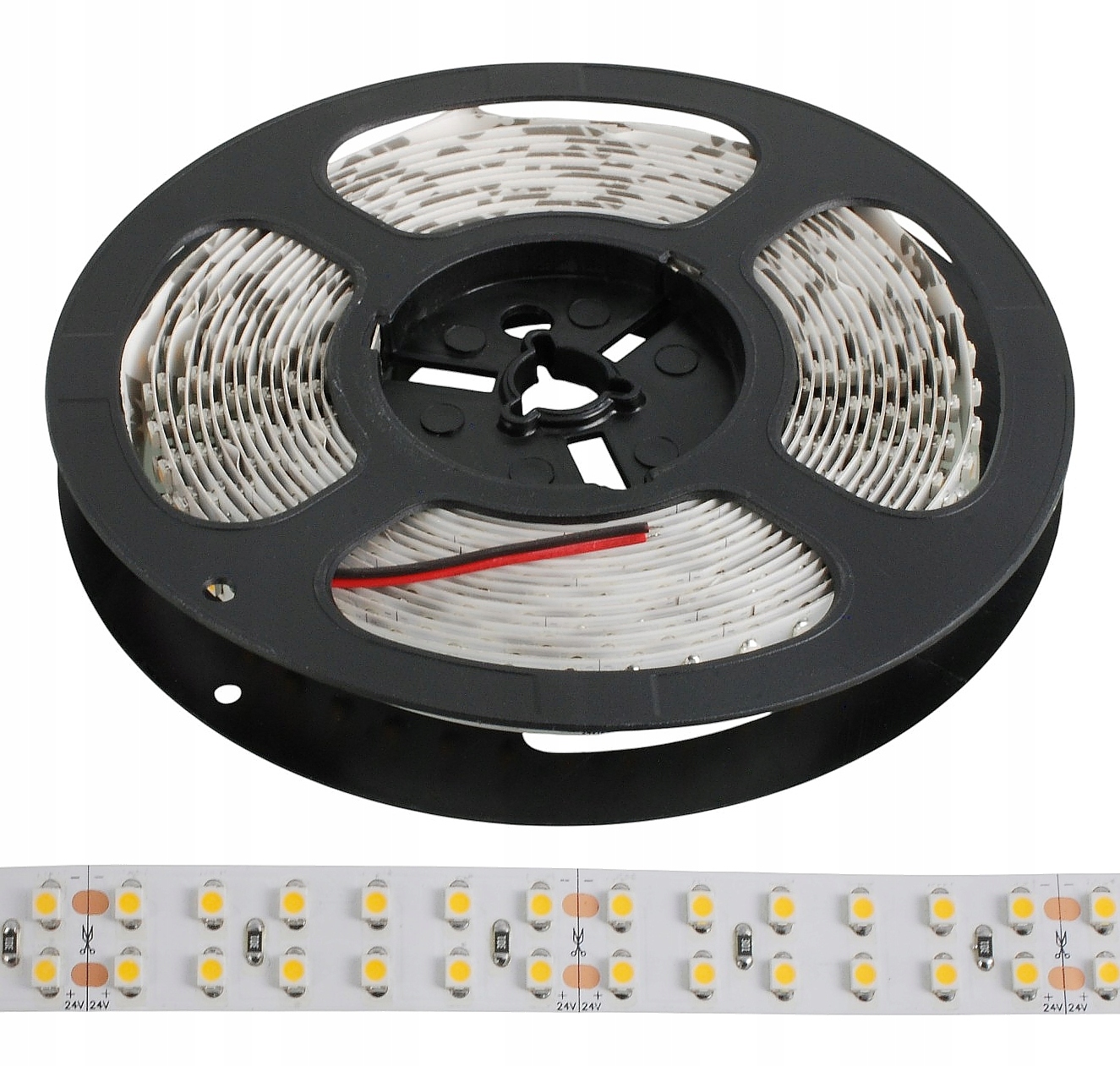 Led Páska Bílá Teplá 5,0 m, 3528/1200, DC 24V, TC-WW240-3528-24/IP20 Talv