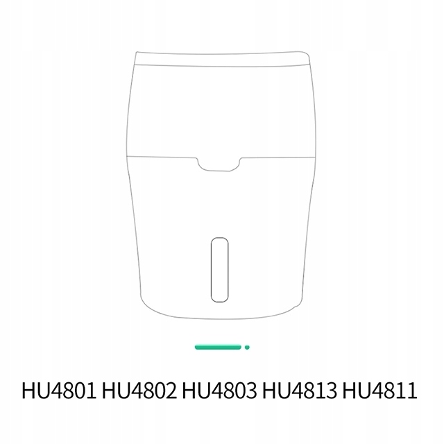 Filtr FY2401 do nawilżaczy PHILIPS HU4803 Marka Cleanbet