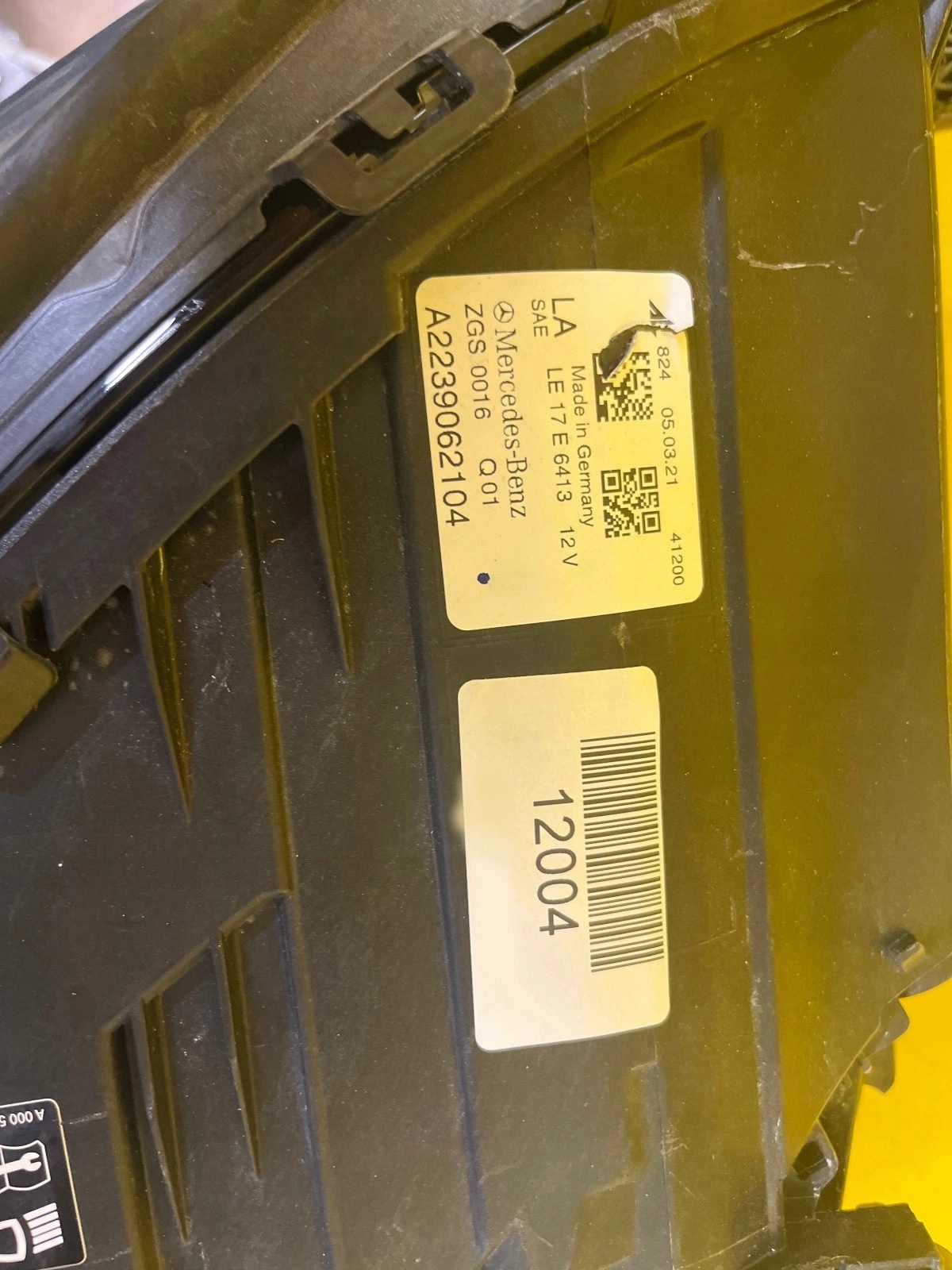 light left Mercedes S-Klasa W223 A2239062104
