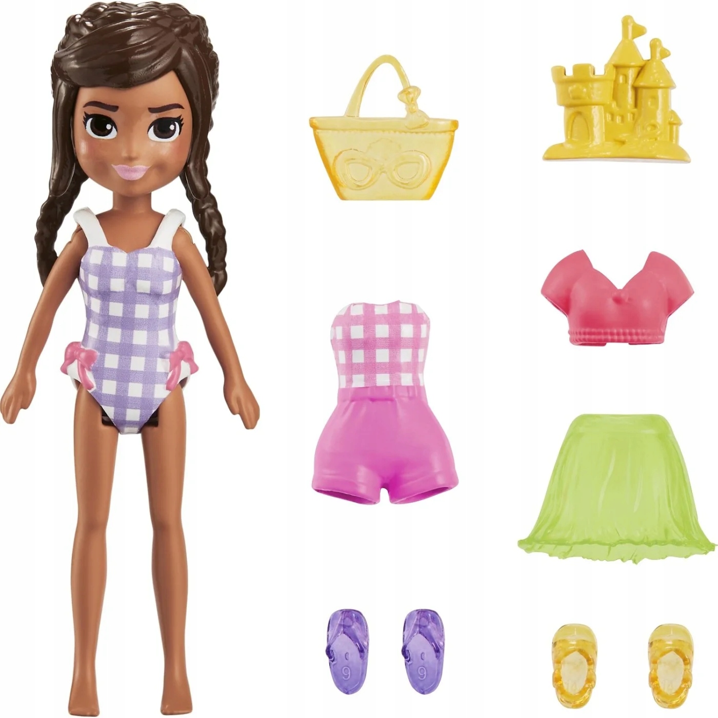

Mattel Polly Pocket Small Fashion 5 Beach Fashion