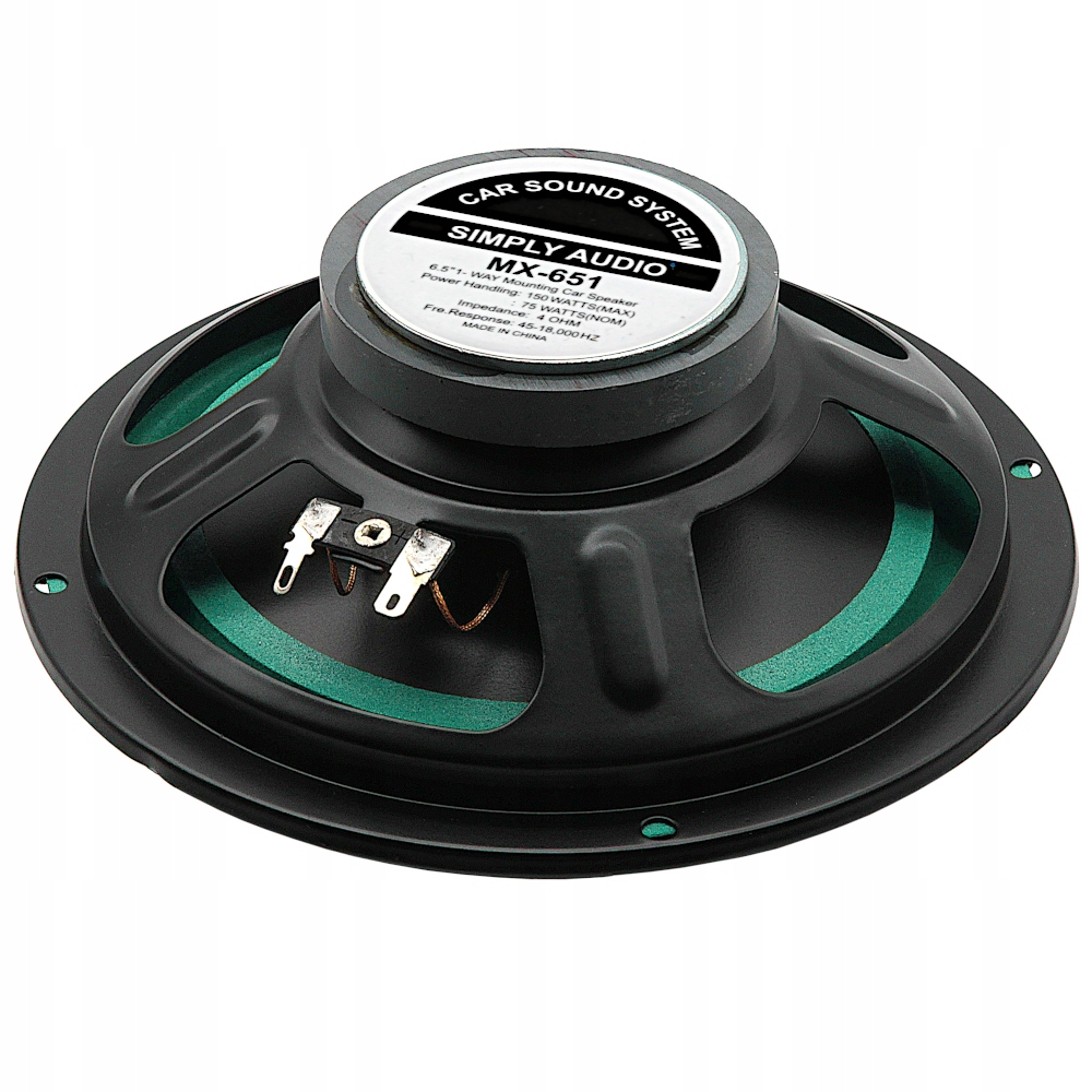 GŁOŚNIKI SAMOCHODOWE POD RADIO 165MM MOCNE Model MX-651
