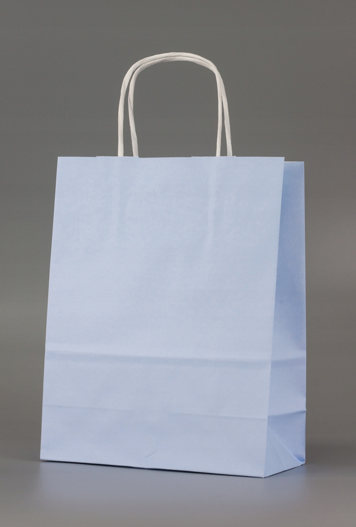 Torba torebka papierowa Niebieska 180x80x225 10szt Szerokość produktu 180 cm