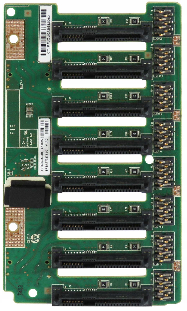 Hp 777279-001 729820-001 Základní Deska Sas DL380 G9 DL560 G9 DL560 G10 DL580 G1