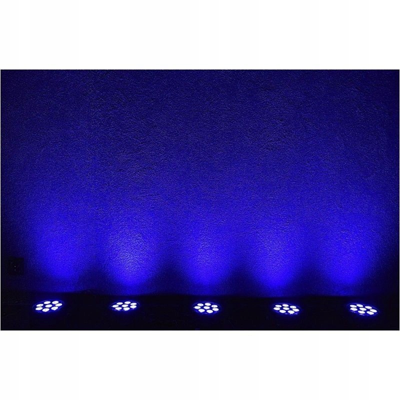 LIGHT4ME PENTA PAR 8x12W MKII RGBWA LED slim Marka Light4Me