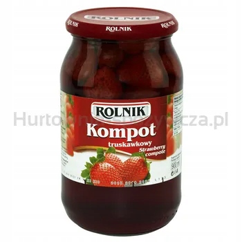 Rolnik Jahodový kompot 900 ml