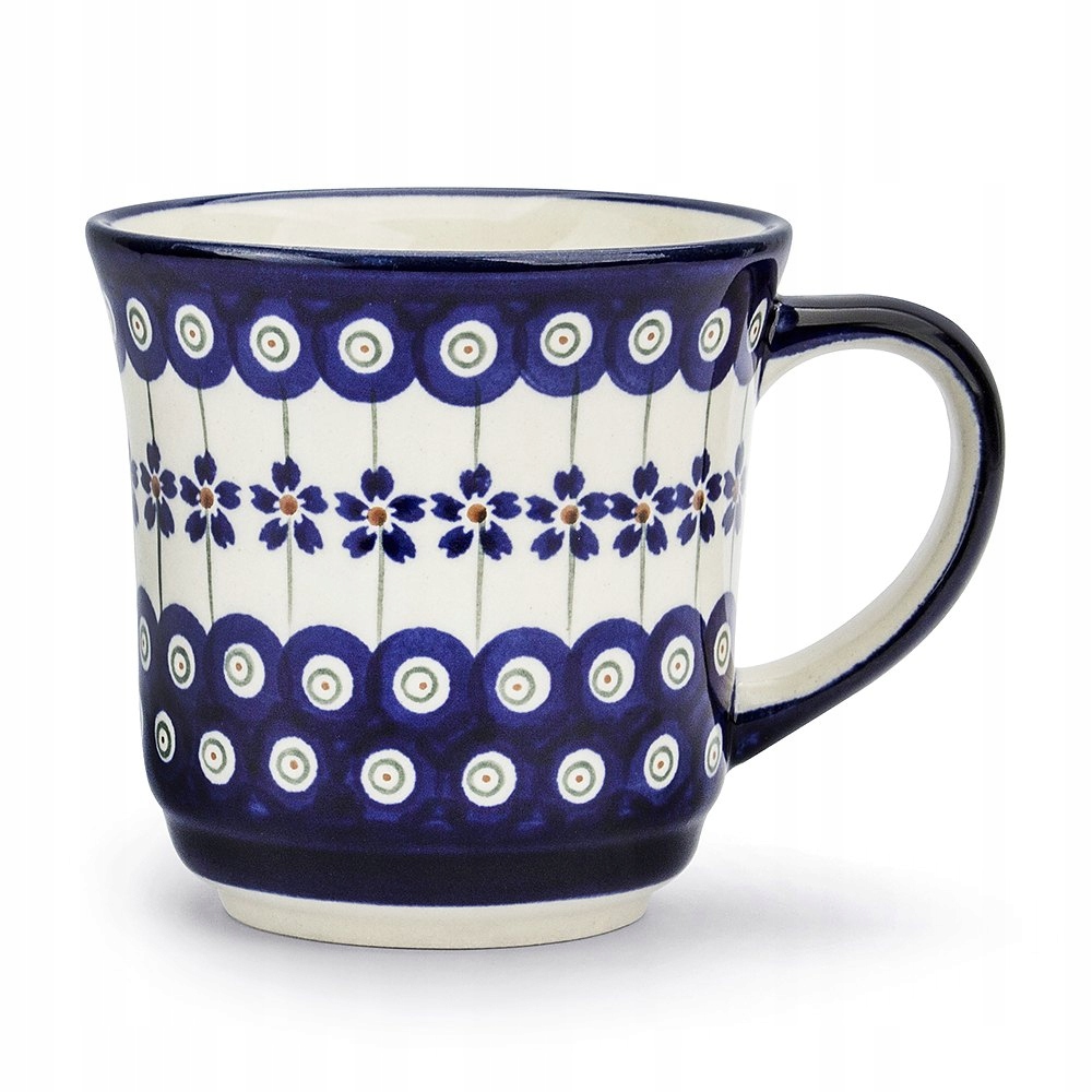 

Kubek Ceramiczny Dek. 166A Bolesławiec 400 ml
