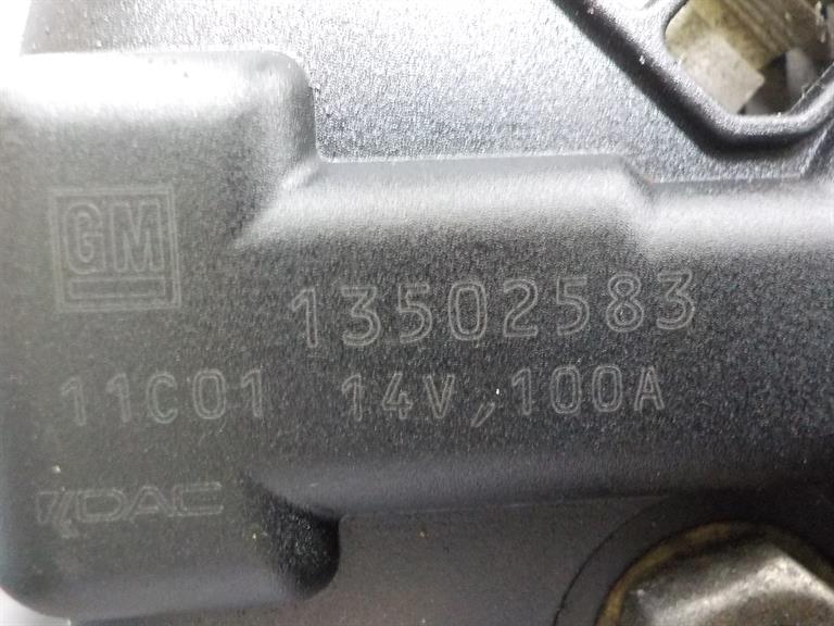 OPEL INSIGNIA 2.0 ALTERNATOR 13502583