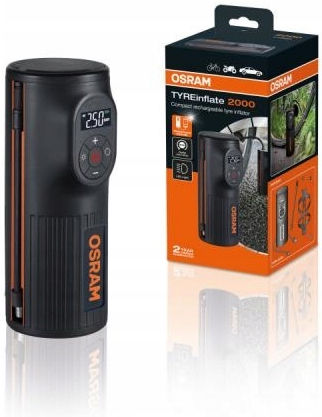 Аккумуляторный компрессор OSRAM Tyreinflate 2000