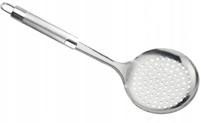 

Łyżka cedzakowa Szumówka Łyżka z otworami ze stali