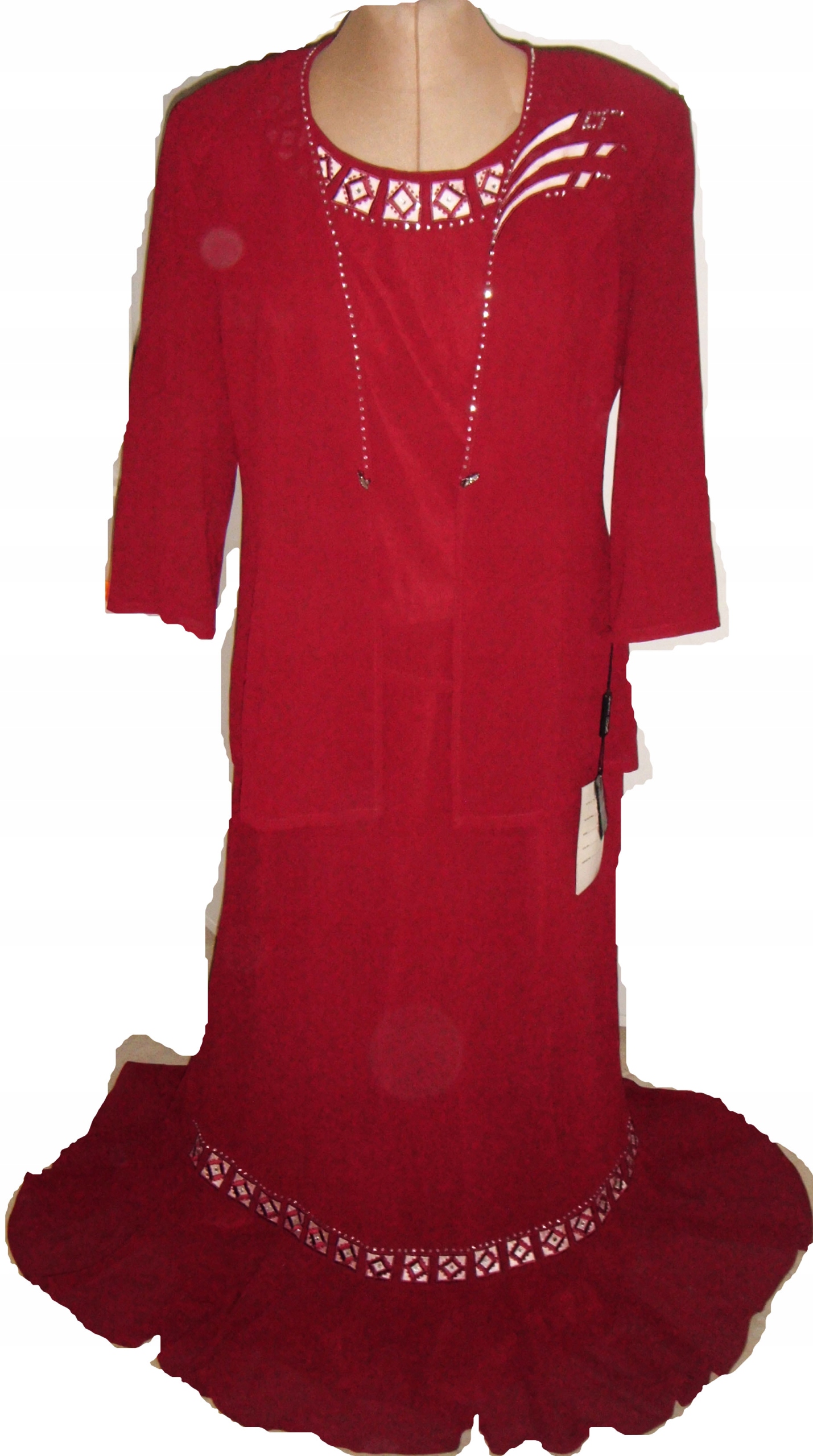 Dámský Set: Sukně Sukně, Halenka, Vínová, Svatební Hostina Společenská, vel. M 38-40
