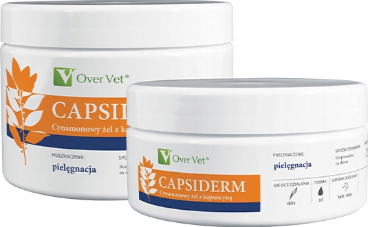 

Capsiderm 450 g rozgrzewający żel z kapsaicyną Ov