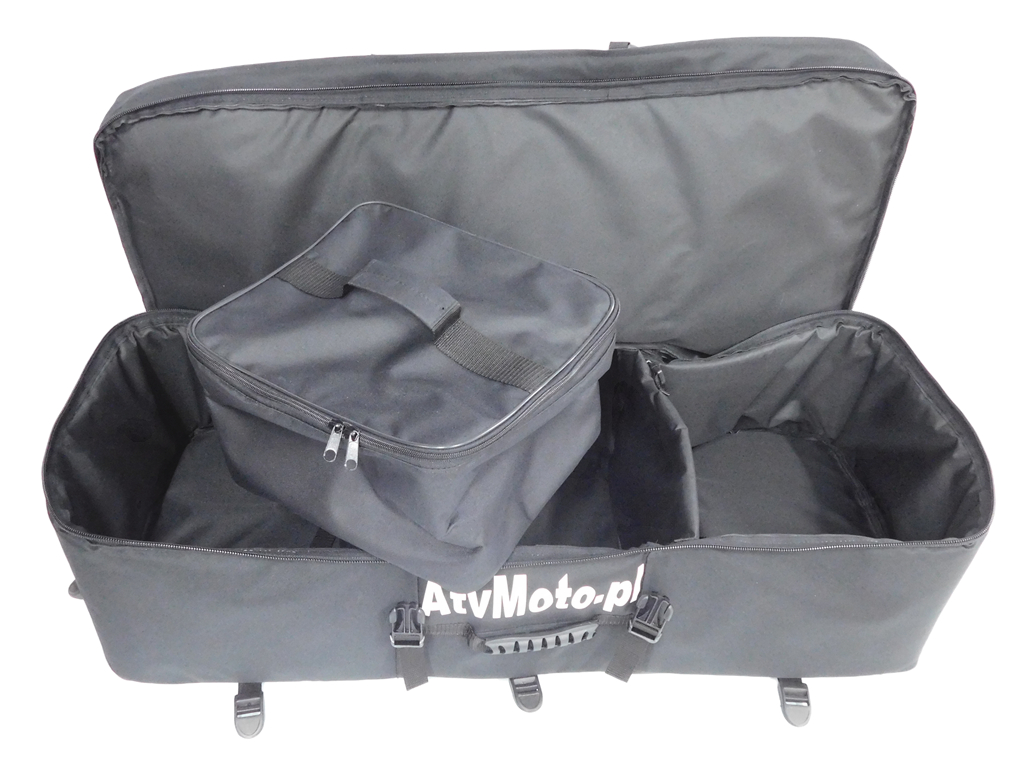 Torba kufer na quada ATV na tyl czarna Weight with packaging 3 kg