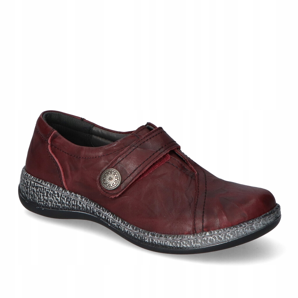 Polobotky Comfortabel 940084-41 Bordó Lícová Kůže