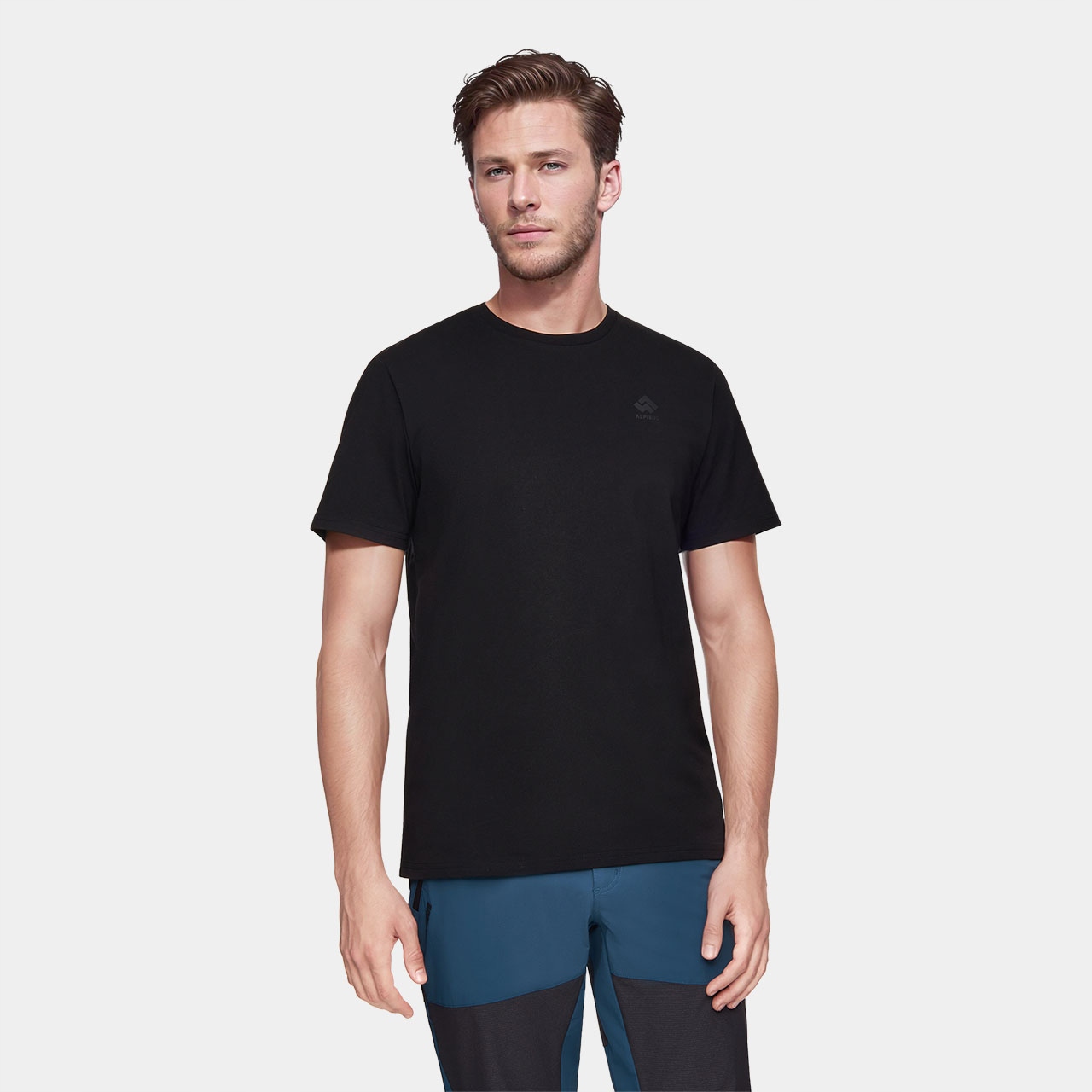 Alpinus T-shirt Koszulka Męska Bawełniana Turystyczna Paldarok SI11292 XXXL