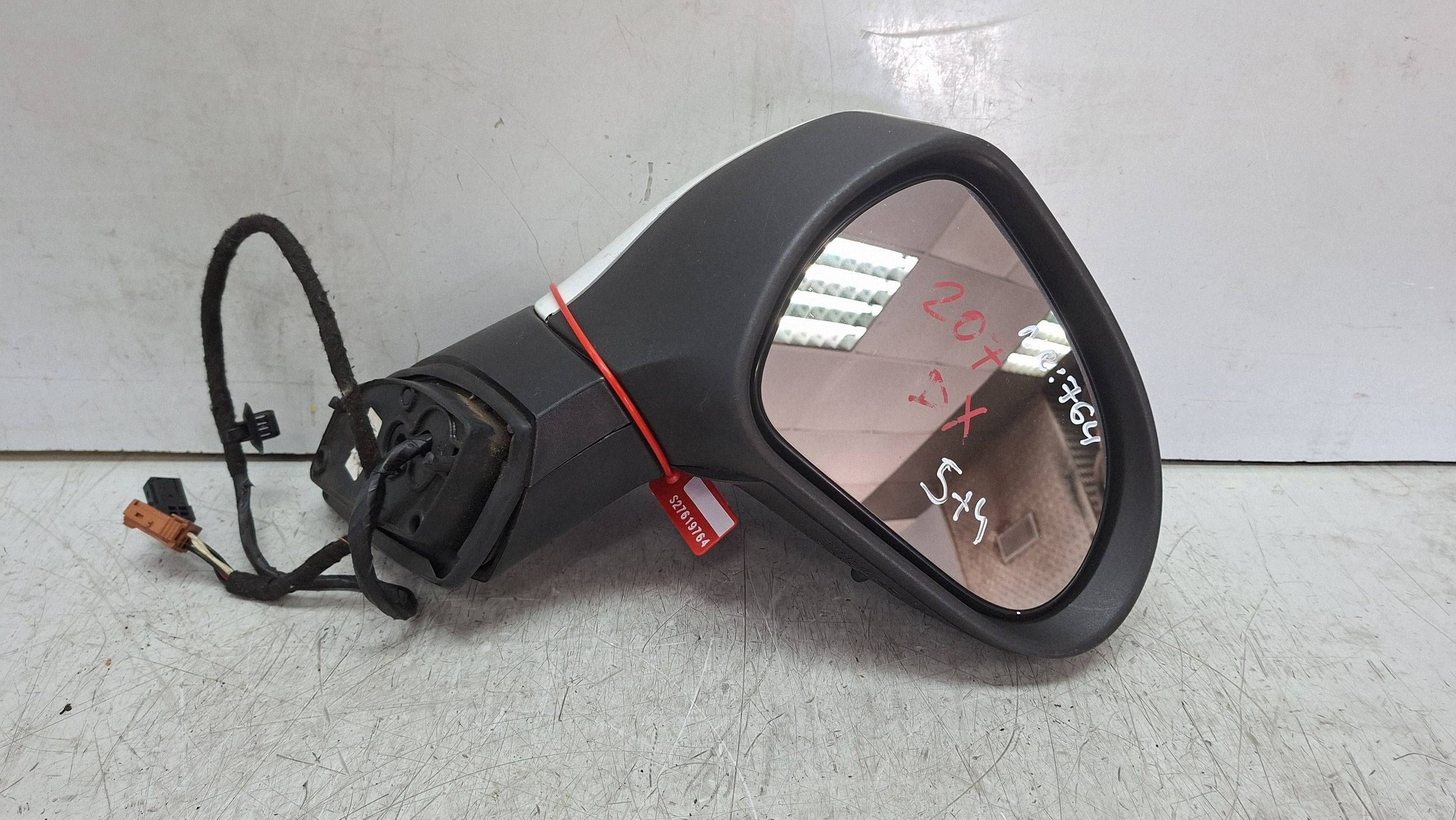 mirror right 9 vertical PEUGEOT 207 2006
