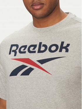 reebok Męskie T-Shirt REEBOK-100217137 139-18-03 Black Szary