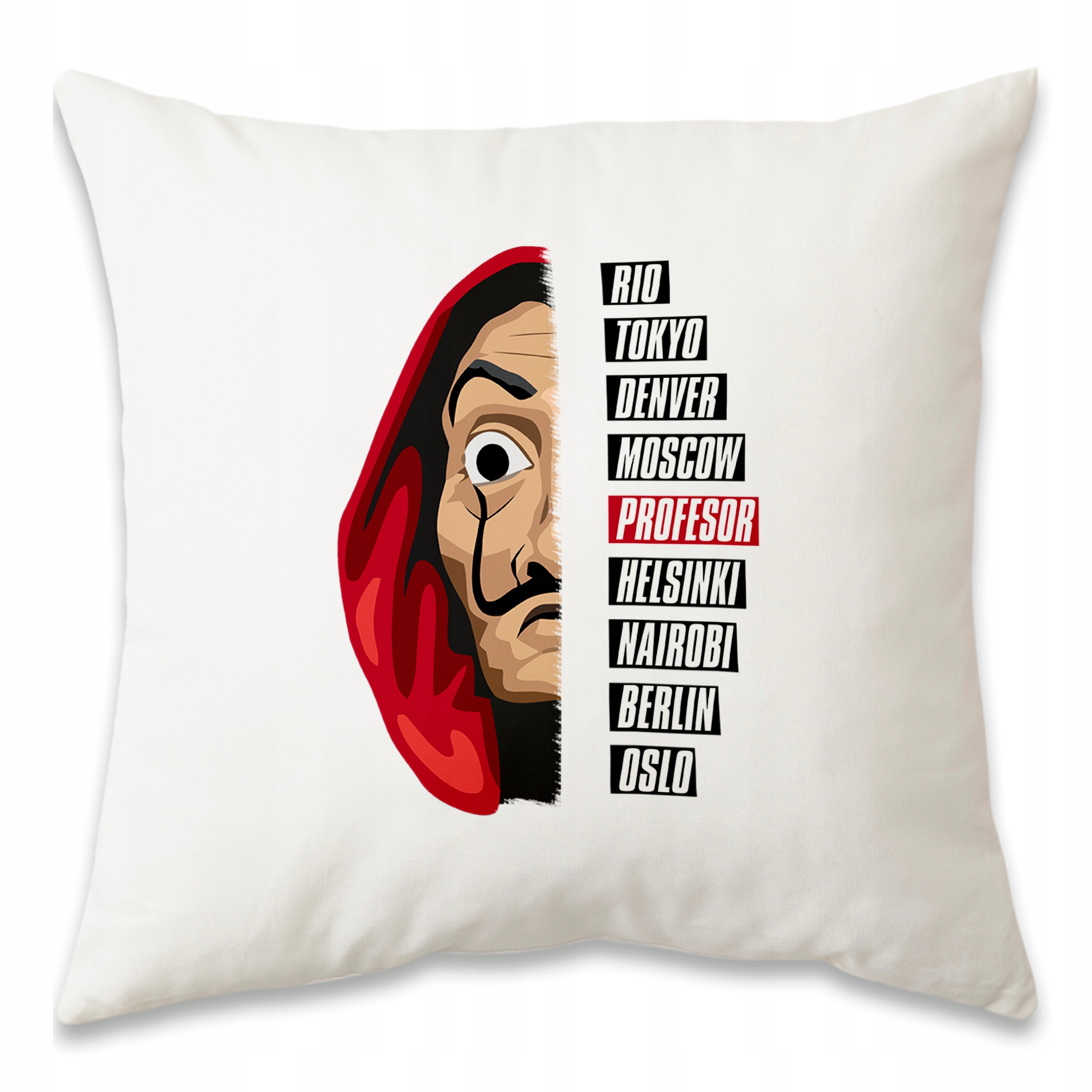 

Poduszka Dom Z Papieru La Casa De Papel na prezent