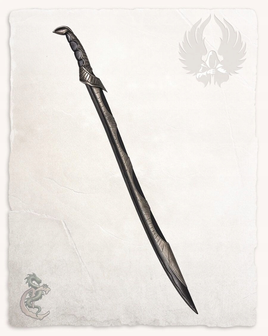 Starověký Dlouhý Meč Nilveth Zbraň Zbraň Pro Larp