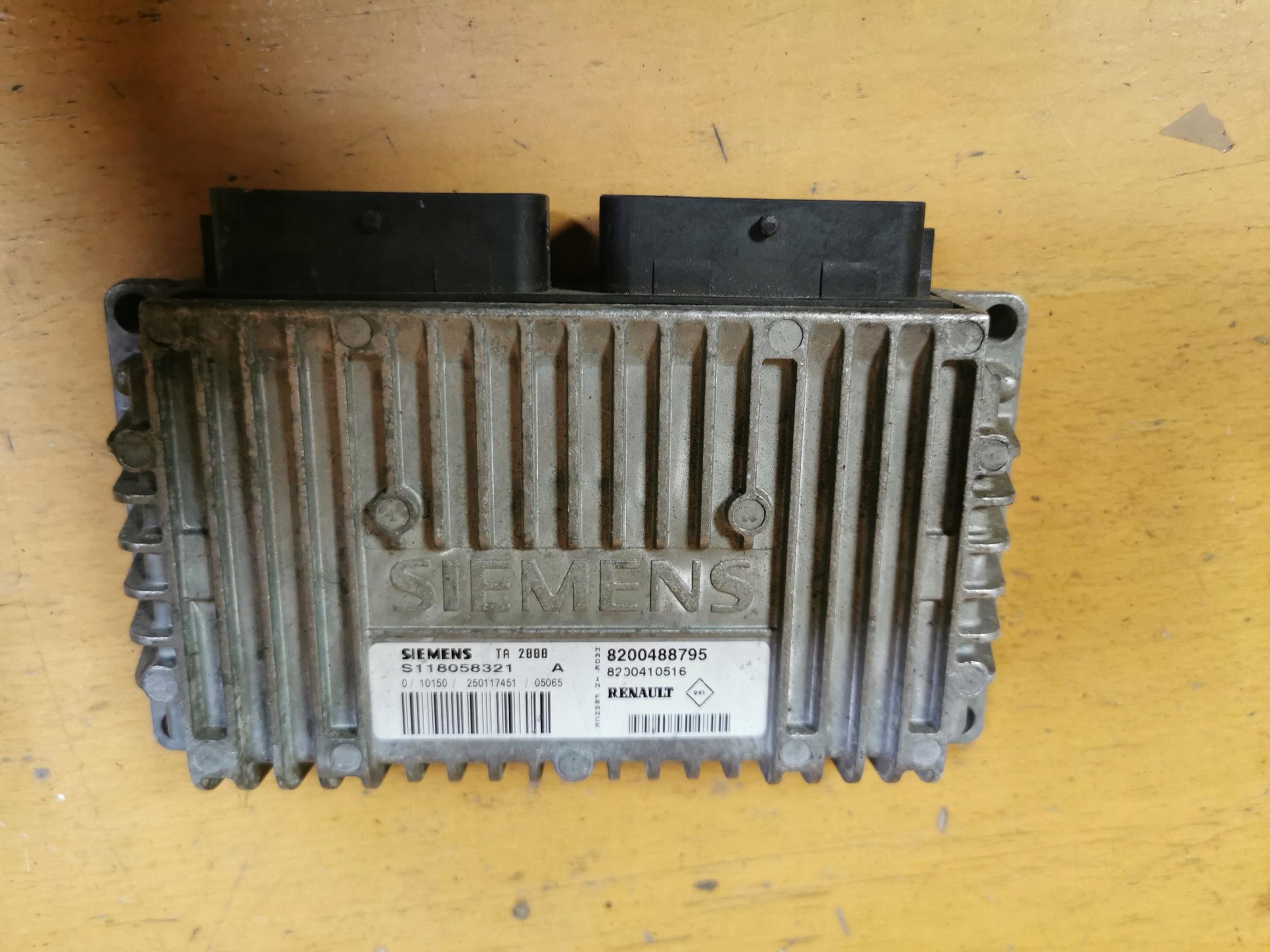Bedienteil Computer Getriebe getriebe RENAULT LAGUNA II 2.0 DCI 8200488795