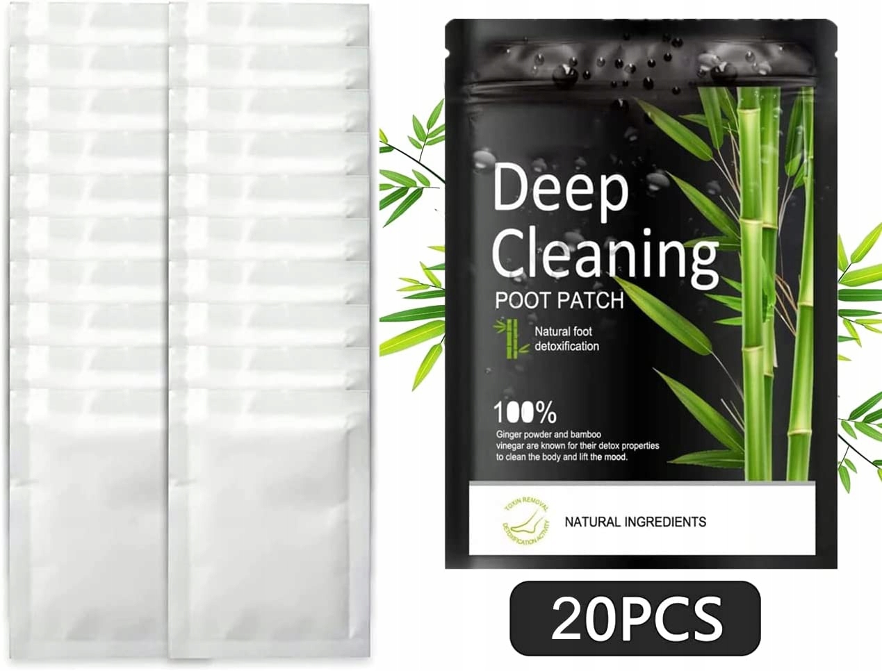 

Oczyszczające Plastry Do Stóp 20 Sztuk