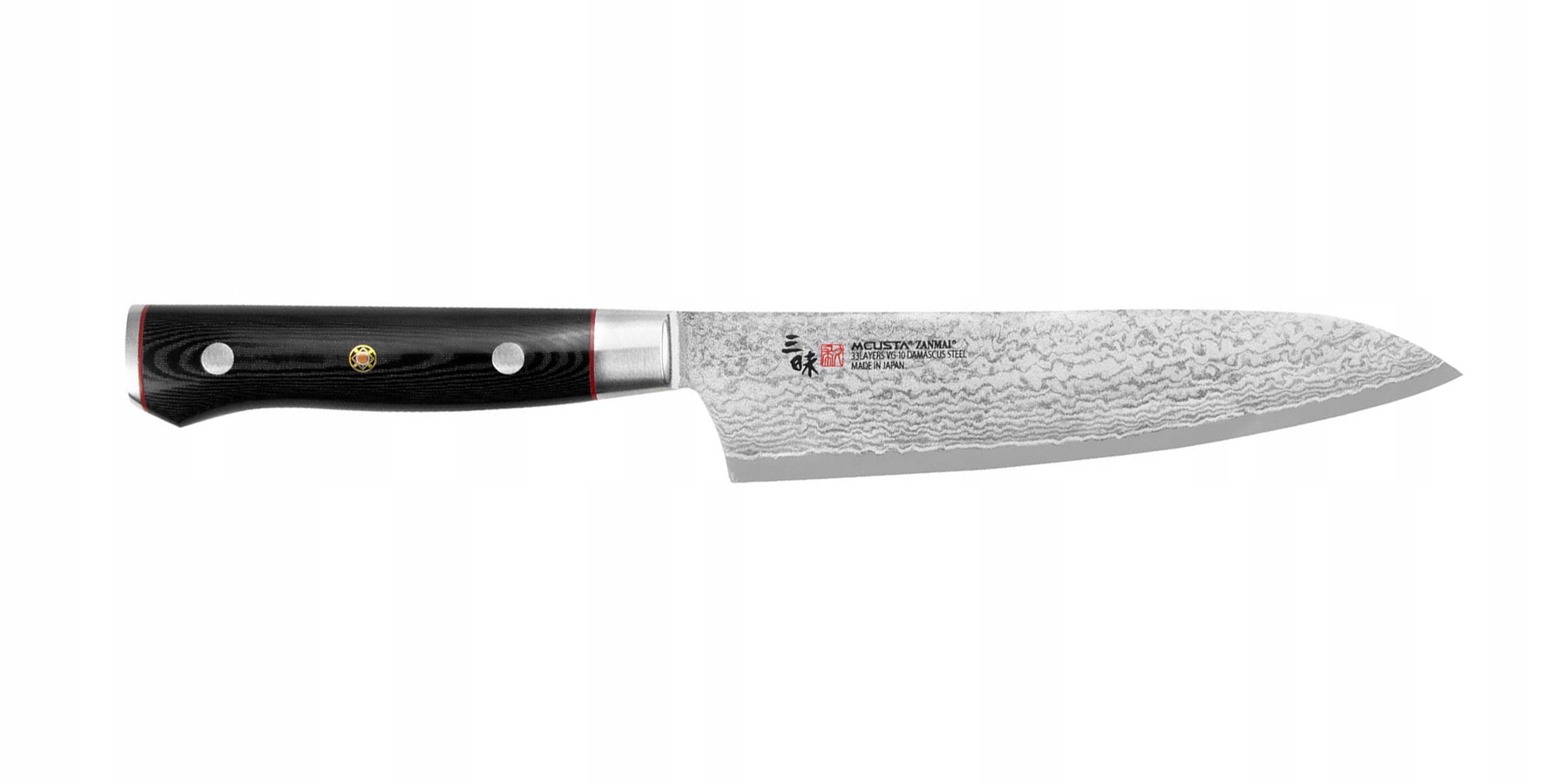Japonský kuchársky nôž Gyuto 180 Mcusta Zanmai VG-10 Pro Zebra