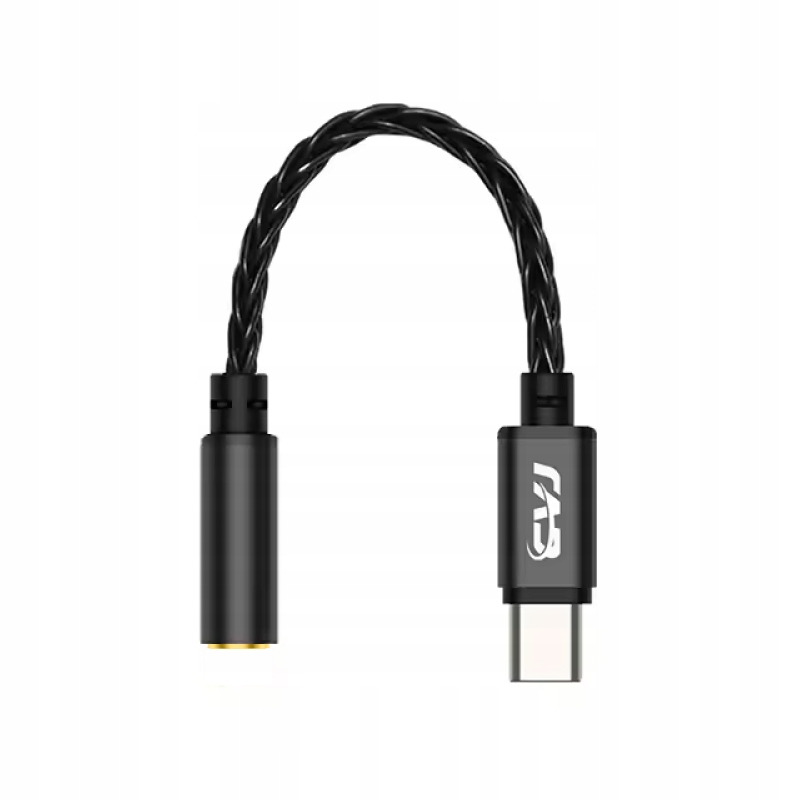 Adapter Balanced Dac Usb-c Jack 4,4 4.4 CX31993 32 Bit 384KHZ Srebro Miedż