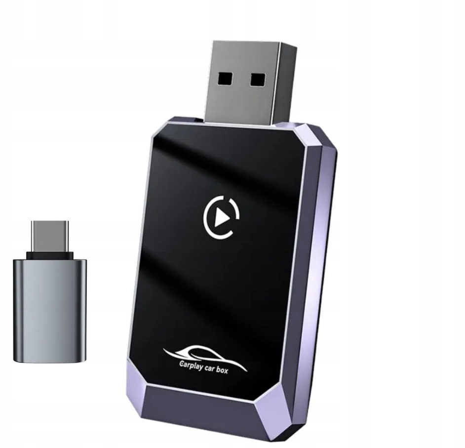 AI&JL bezprzewodowy adapter samochodowy USB do Android Auto Apple CarPlay