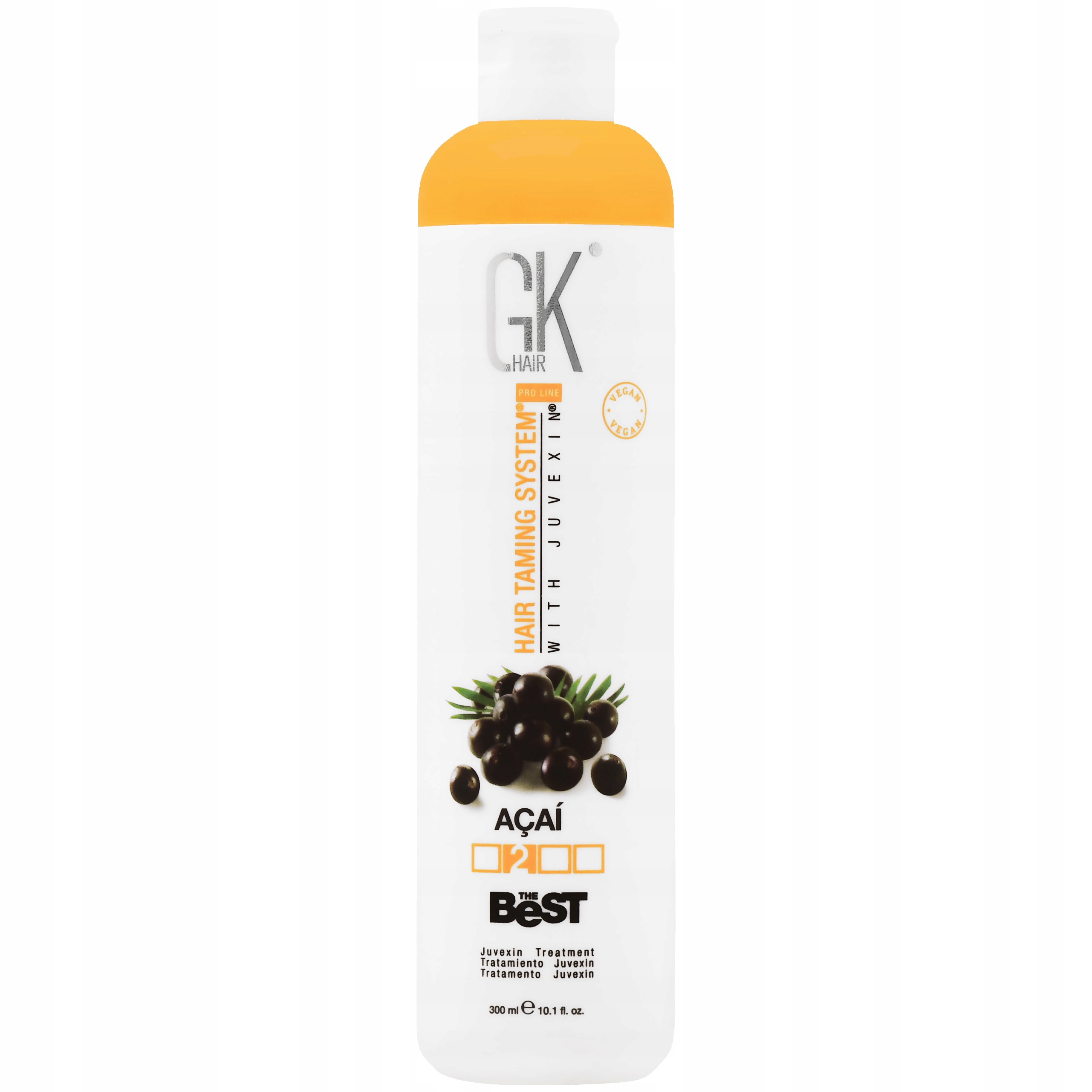 GKHair The Best Acai Treatment – keratinové narovnání vlasů, 300 ml