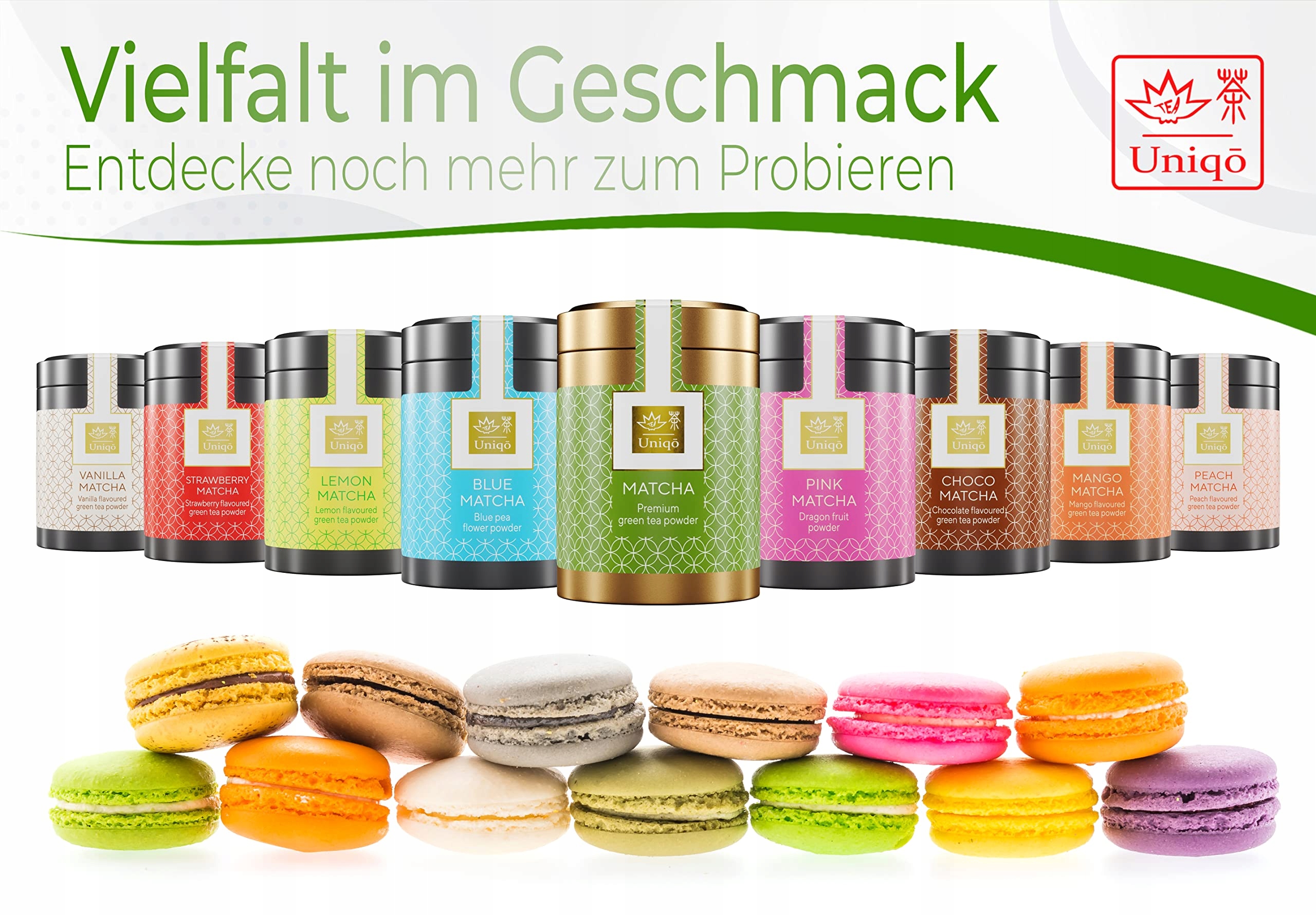 TEA UNIQO Litchi Matcha Proszek Do Bubble Tea Bez Sztucznych Barwników — miniatura 8