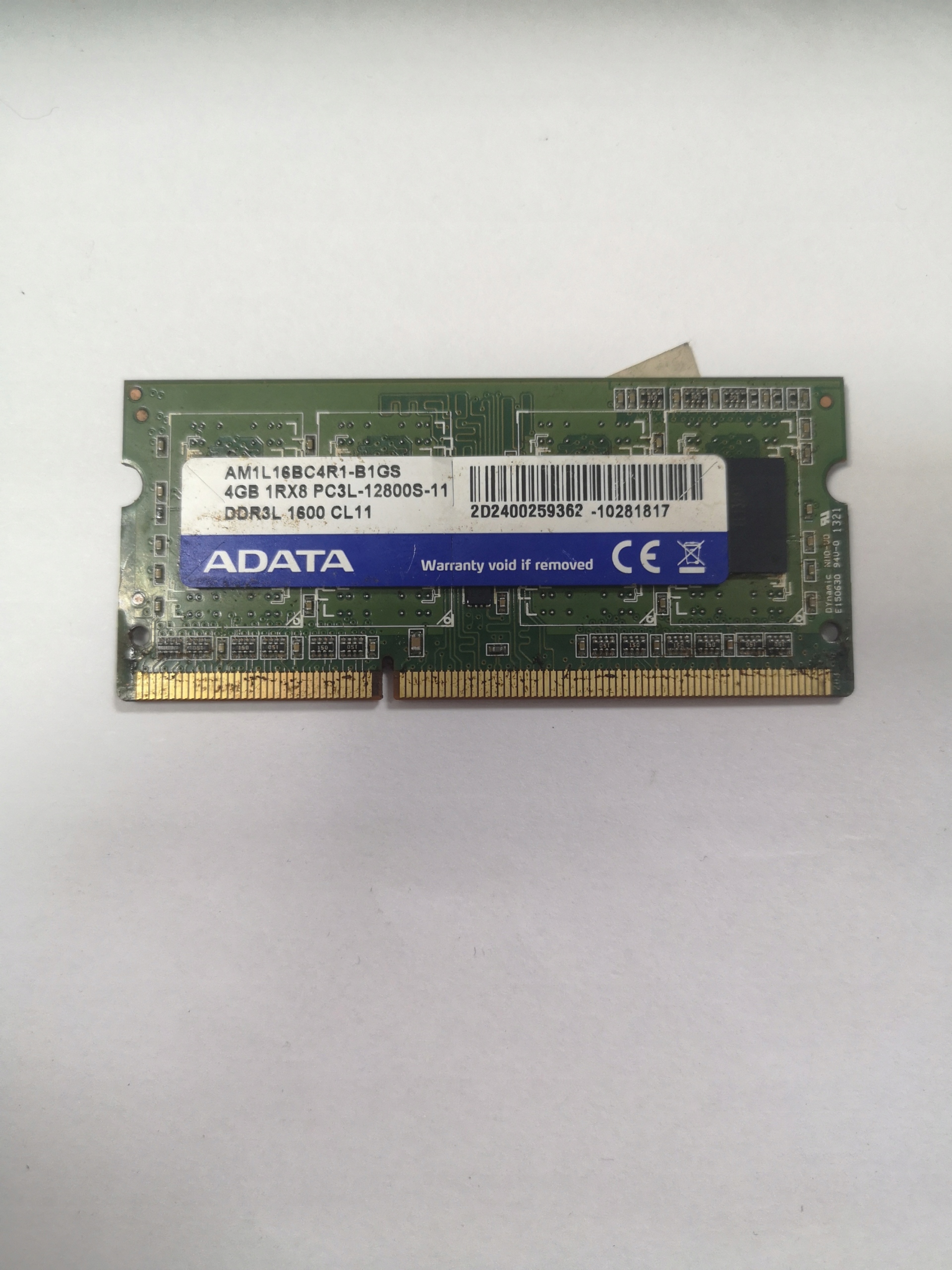 41/2 Pamięć RAM AM1L16BC4R1-B1GS