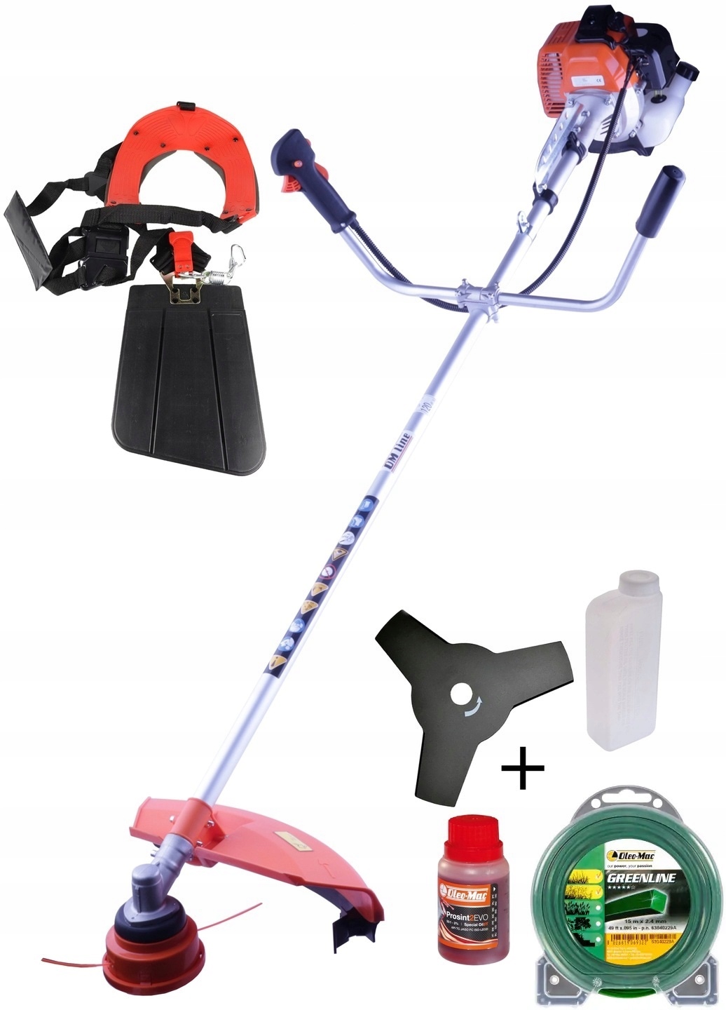 Kosa Podkaszarka Spalinowa Om-line Oleo-mac Bc 43E 1,5KM Gratisy Zestaw XXL