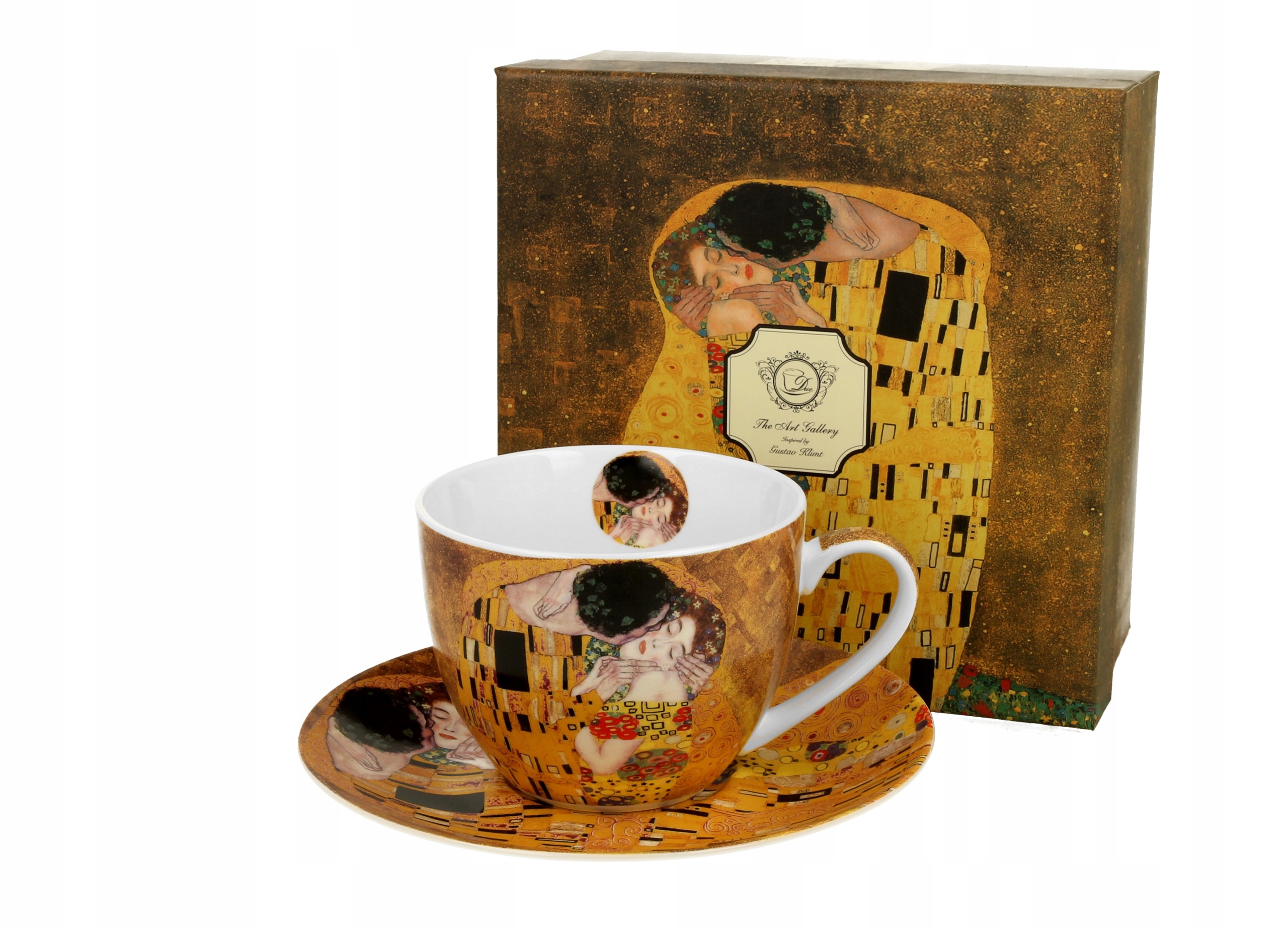 

Filiżanka ze spodkiem 280 ml The Kiss Gustav Klimt