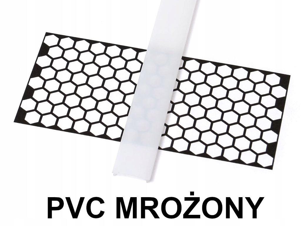 KLOSZ DO PROFILI LED 1M A B C D G H Y Z X - PVC Kod producenta Klosz do profilu LED Lumines PVC