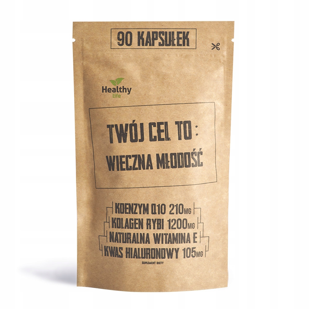 

Kolagen Koenzym Q10 210mg Kwas Hialuronowy 105mg