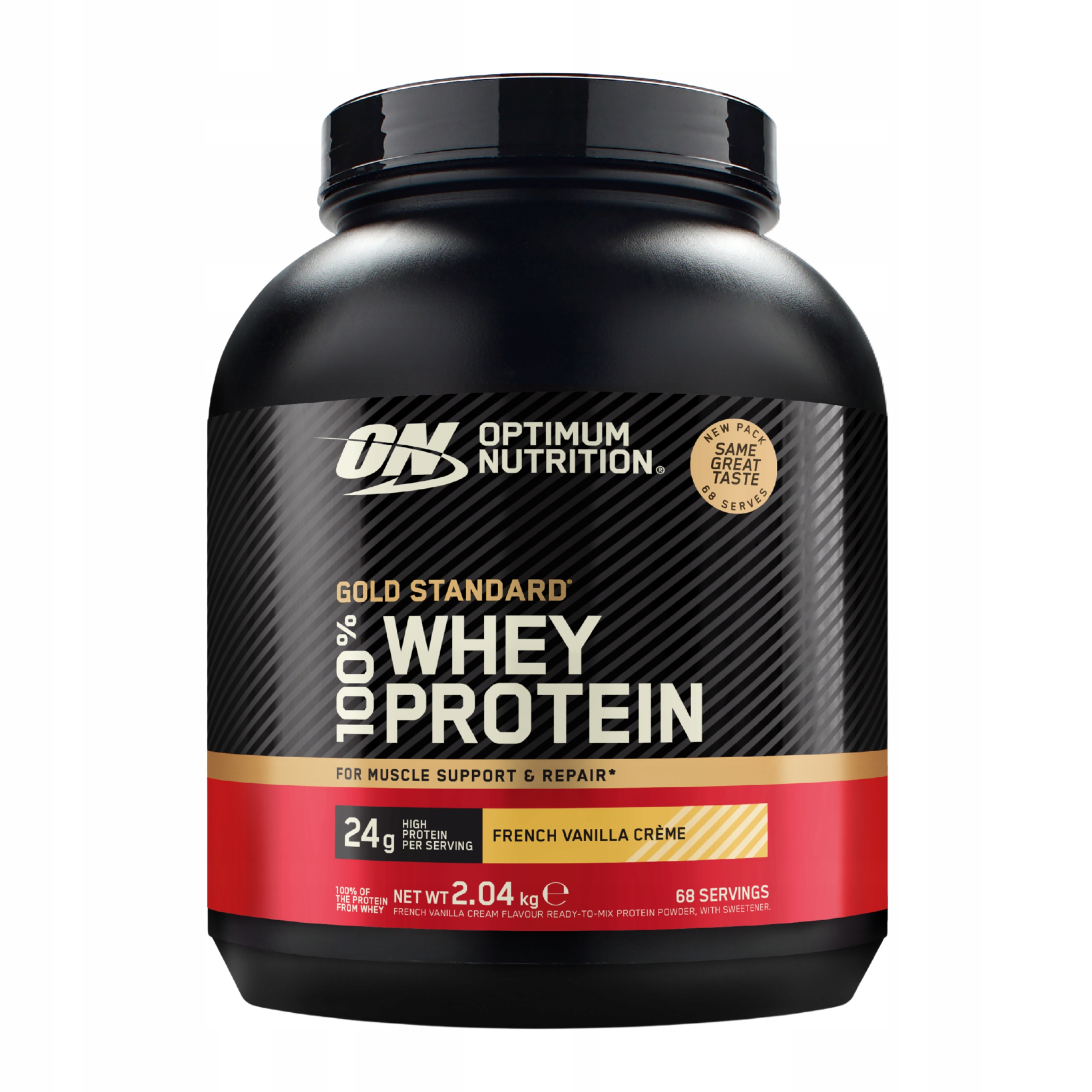 Optimum Nutrition Gold Standard Whey 2040 g Bílkoviny Vanilka Wpc Wpi 68p