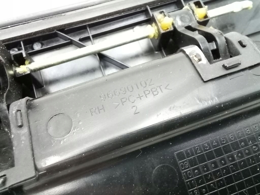Chevrolet Spark M300 handle exterior right rear part rear 96690102