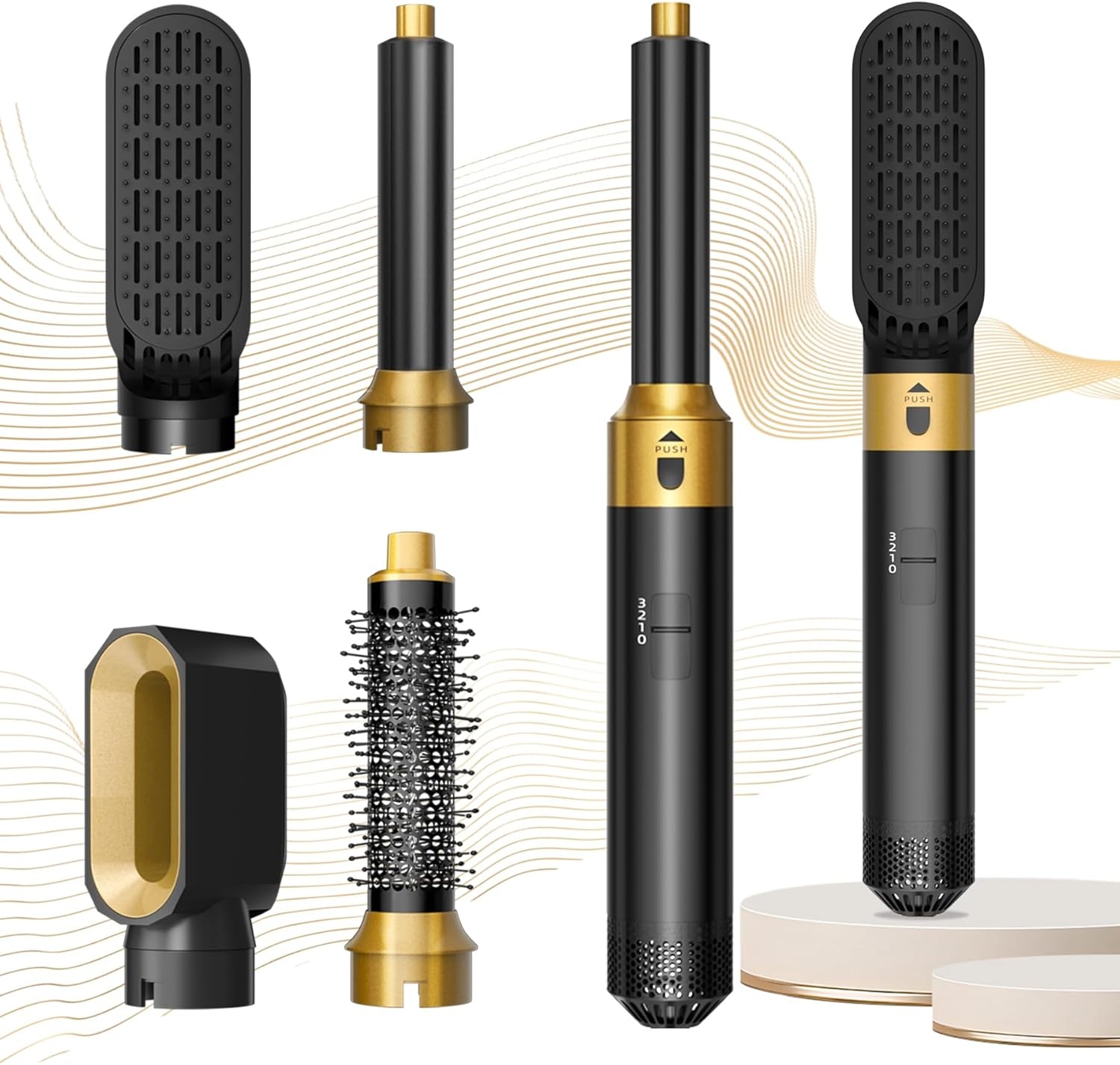 Sušič Vlasov Swetfela 5V1 Airstyler, Profesionálna Kefa Na Vlasy