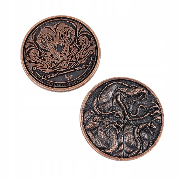 MITOLOGIA CTHULHU - YIG MIEDZIANA MONETA 1 SZT LARP RPG