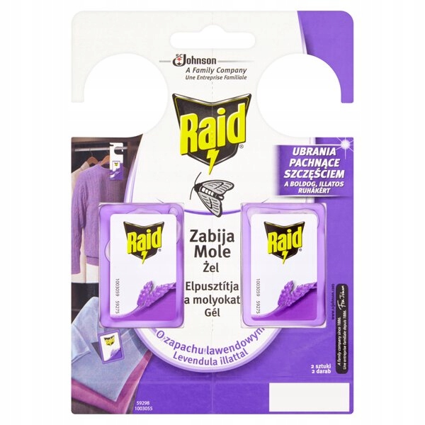 

Raid Zawieszka Przeciw Molom Lawenda Mole A'2