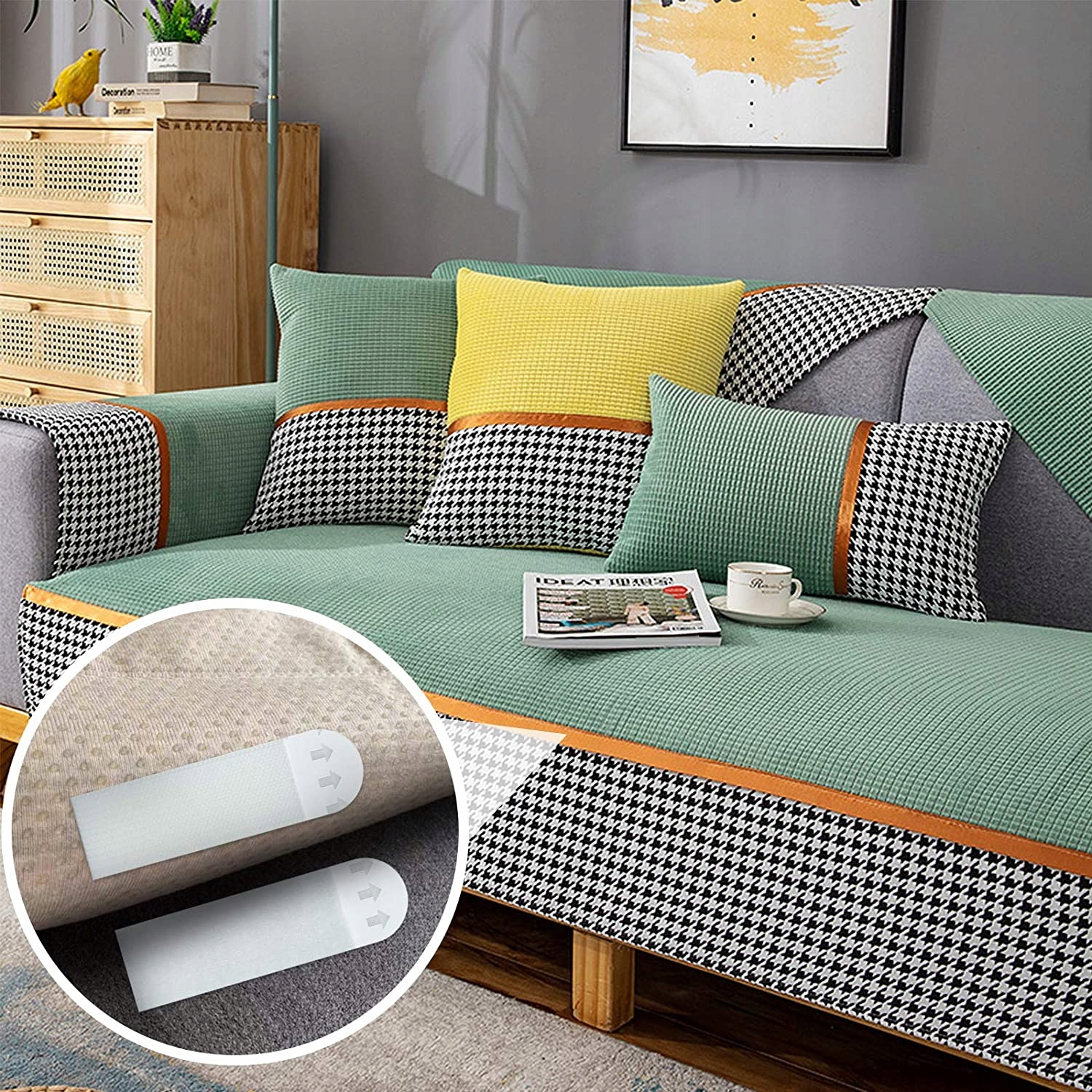 SECO RZEPY DO OBRAZÓW ŚREDNIE 8 SZ. (4 KPL) 5,4 KG Typ rzep