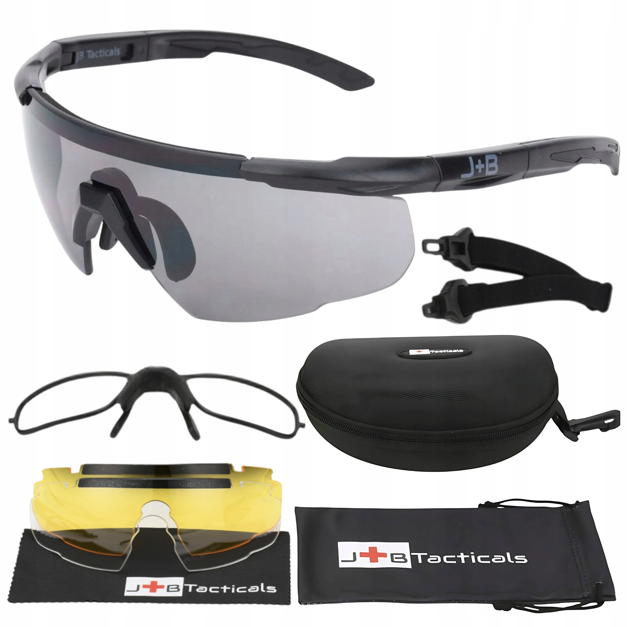 Vojenské Taktické Střelecké Ochranné Brýle Antifog Polarizační JB03H