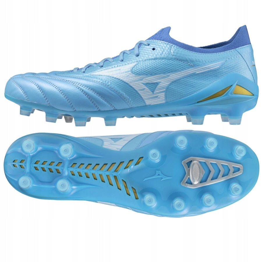 Buty Mizuno Morelia Neo IV Beta Elite Fg P1GA264225 44, Niebieski