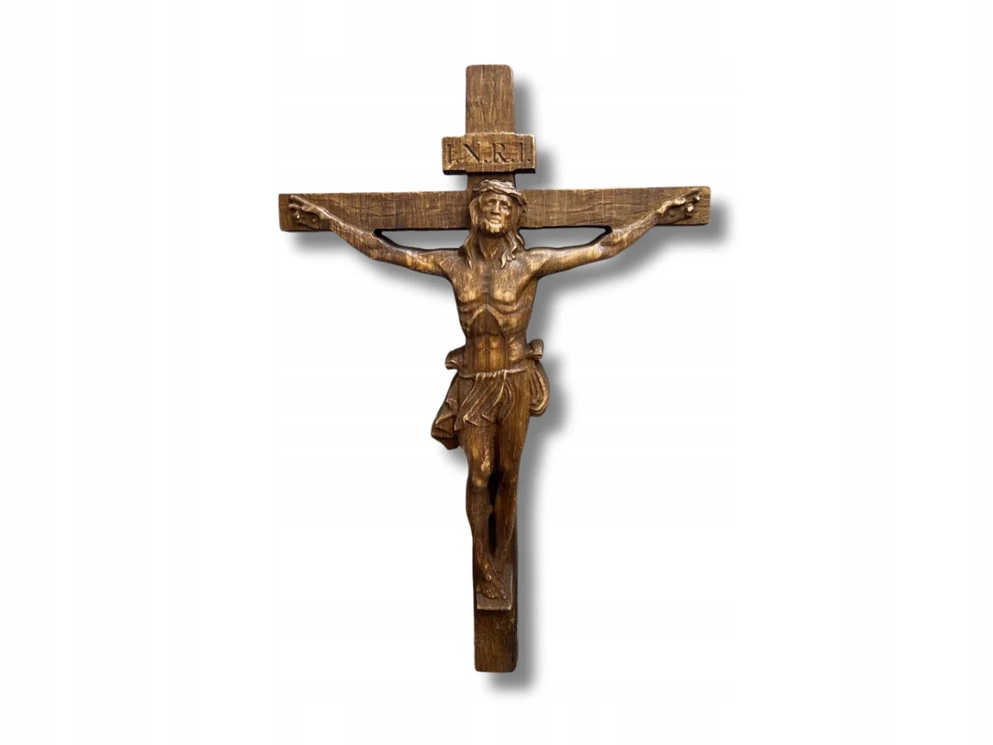 Drevený kríž 50 cm nástenný darček, primicia, birmovka, darček