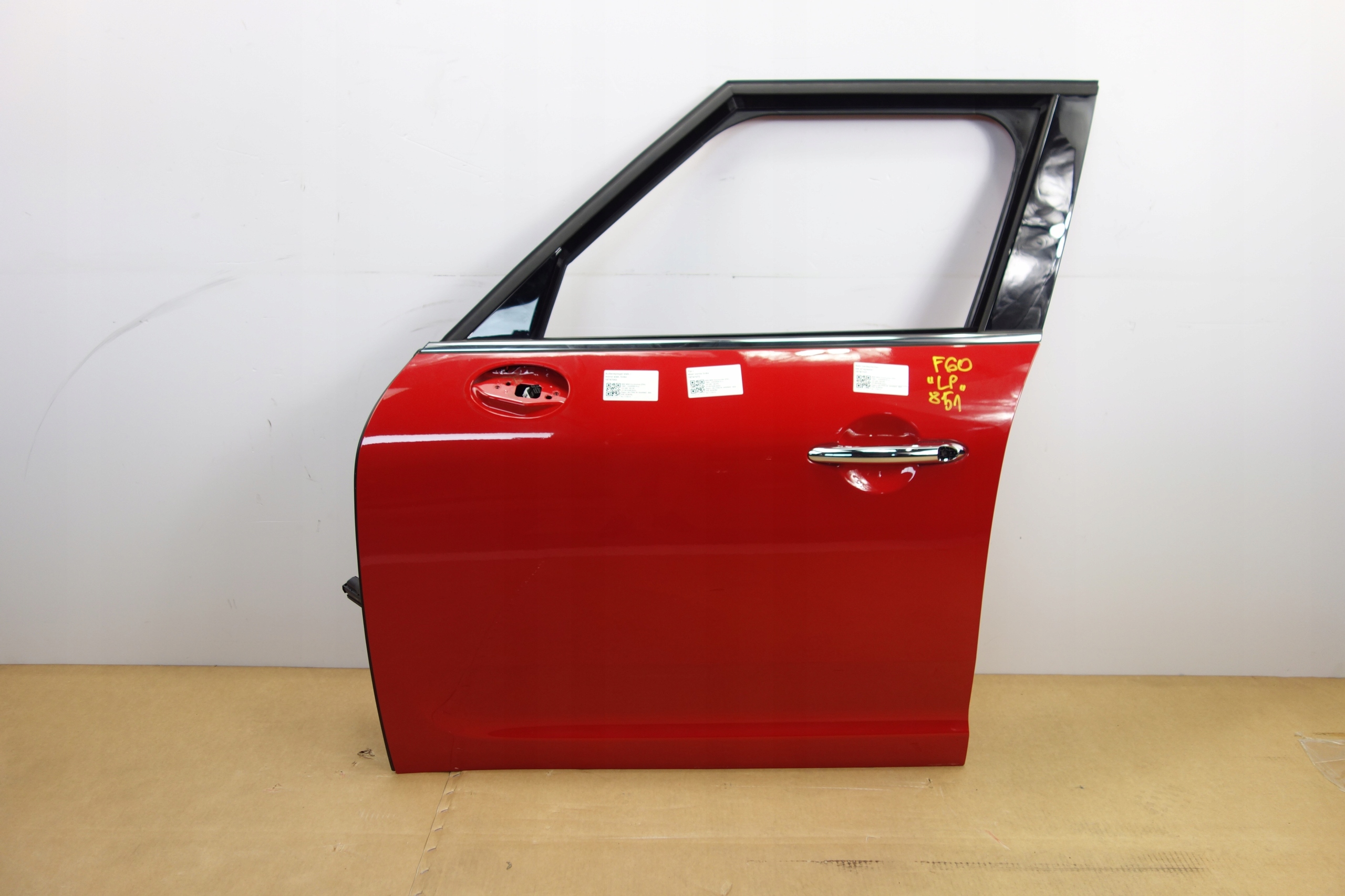 DRZWI LEWE PRZEDNIE MINI F60 LIFT 851 CHILI RED