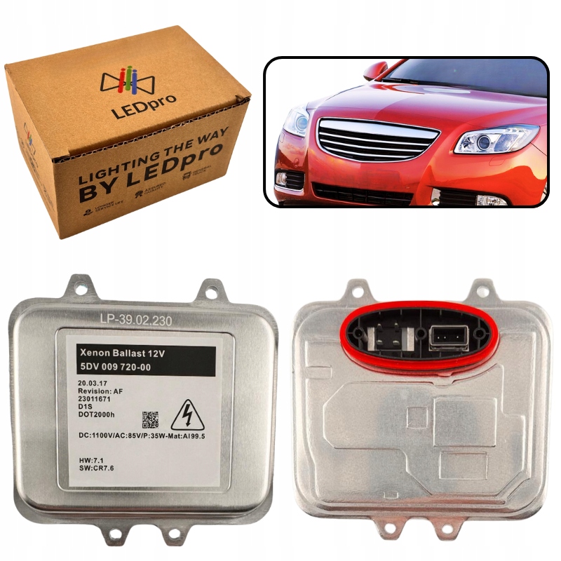 Měnič Napětí Insignia Astra J 5DV009720-00 Hella Bez Chyby Spálené Žárovky