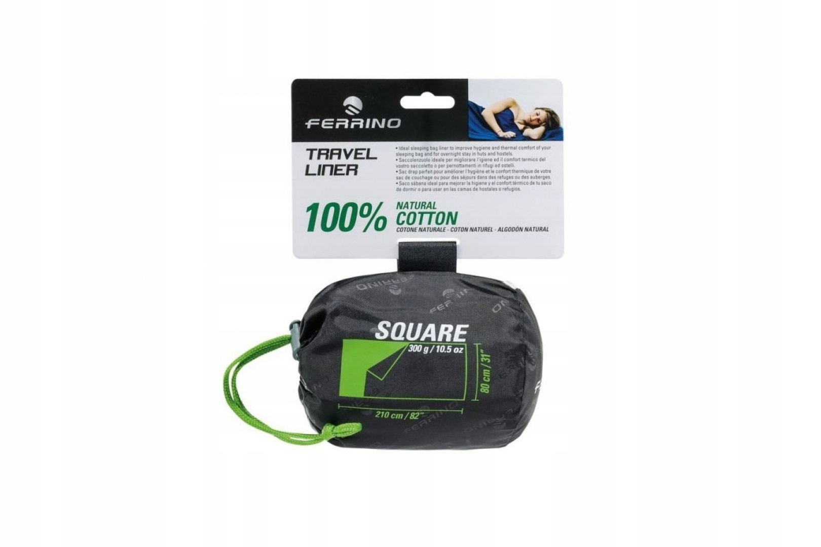 WKŁADKA DOCIEPLAJĄCA DO ŚPIWORA TRAVEL SQ /FERRINO Stan opakowania oryginalne