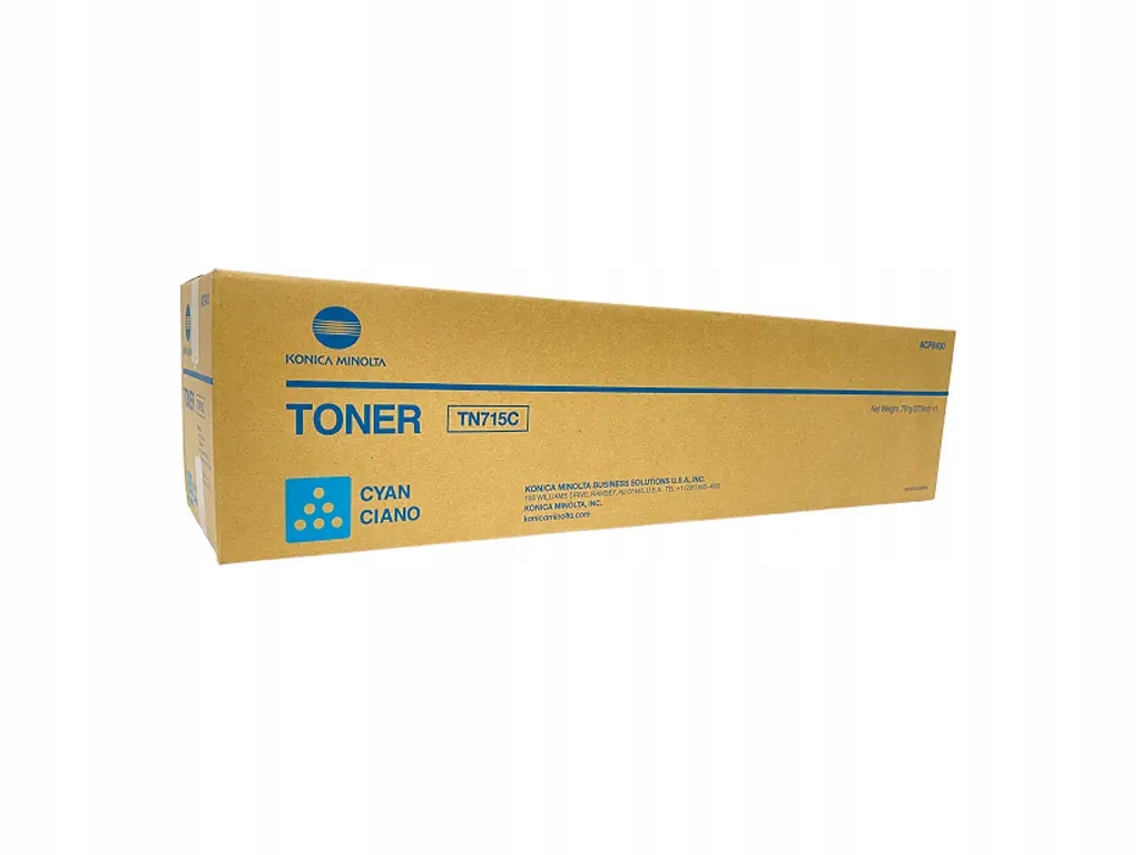 Toner TN-715C ACP8450 Konica Minolta bizhub C750i Accurio Print C750iFlux