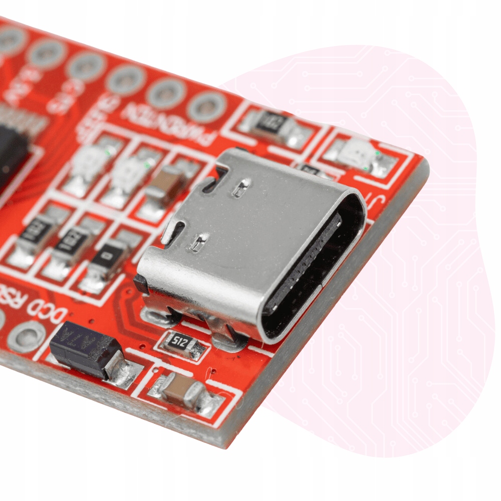 Konwerter USB UART RS232 FT232RL 5V 3,3V USB-C TTL FTDI Do Arduino EAN (GTIN) 5904501666923