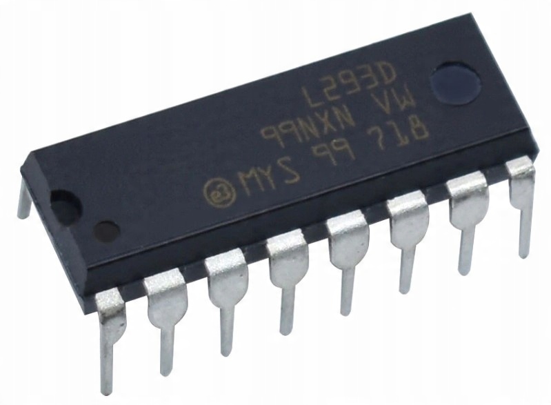 

L293D Sterownik silnika 2 x Mostek H DIP16